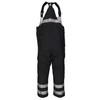 RefrigiWear Insulated Softshell Enhanced Visibility Bib Overalls for Men Work