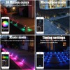 Deck Light RGBW 6 Pack, Φ1.77 Inches RGB/Warm White Light