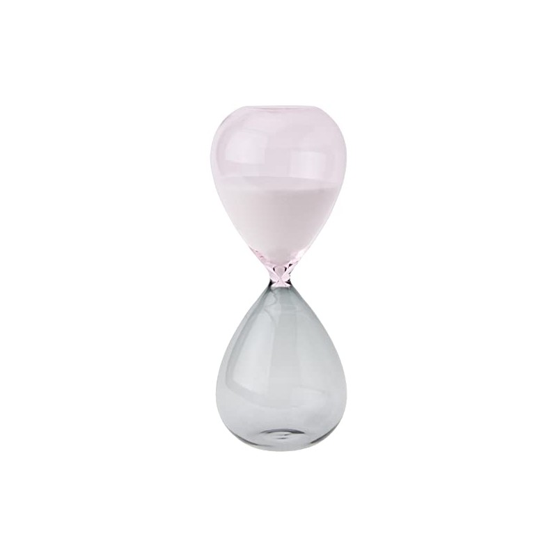 TFA Dostmann Sanduhr 30 Minuten, 18.6010.02.40, aus Glas, Zeitmesser, Timer,