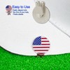 6 Pcs Golf Ball Markers with Magnetic Hat Clips Value