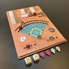 CBLKUS Baseball Dice Board Game,Fun Board Game with Dice,Wooden Baseball