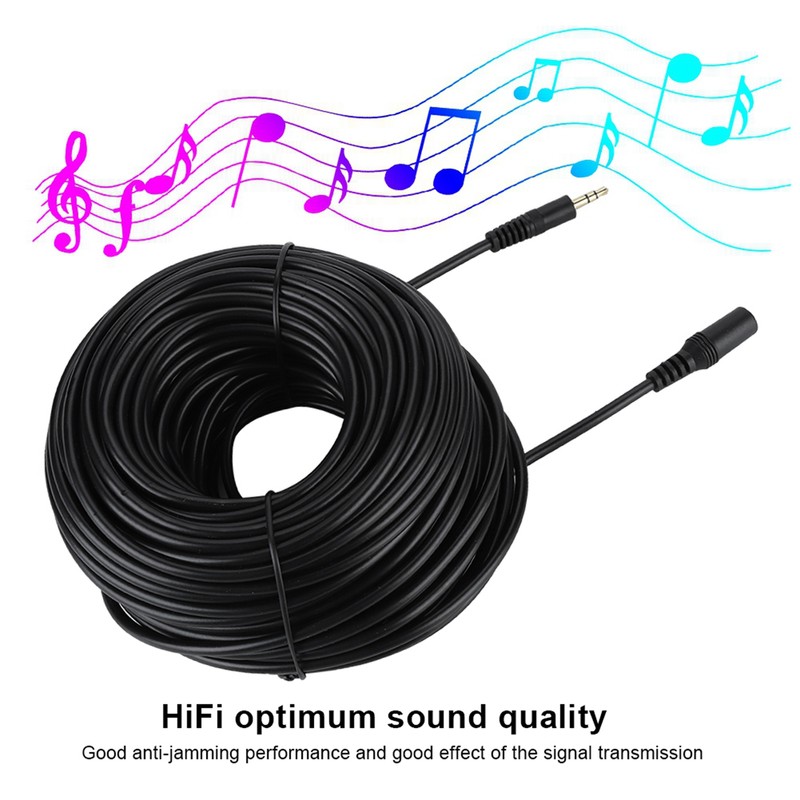 3.5mm Male to Female Audio Extension Cable Jack Aux Cable