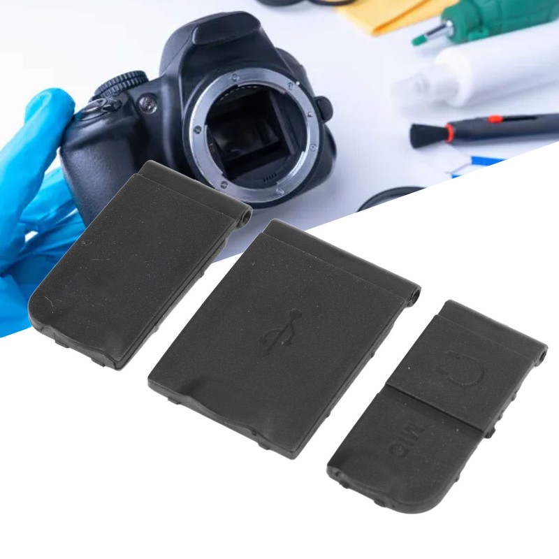 Camera USB Side Rubber Cover Kit Strong Protection Rugged Stylish
