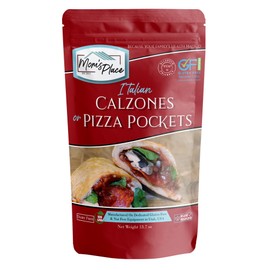 Mom’s Place Gluten-Free Italian Calzones & Pizza Pockets Mix, 13.7 oz, 12 Servings - Vegan, Nut Free, Dairy Free & Soy Free
