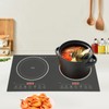 Double Induction Cooktop Portable Induction Cooker with 2 Burner Independent