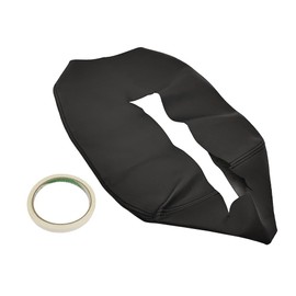 Lskioer Car Console Lid Armrest Cover, PU Leather Center Console Armrest Lid Cover Replacement for Chevy Suburban Tahoe Sierra GMC Yukon Sierra 2007-2014, Black