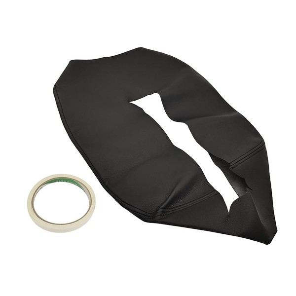 Lskioer Car Console Lid Armrest Cover, PU Leather Center Console