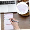 Operitacx Efficient Weekly Planning Pad Large Weekly Planner Notepad Refillable