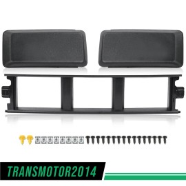 Cubierta del parachoques delantero parrilla inferior panel de ajuste apto para Ford F150 2018 19 2020 negro