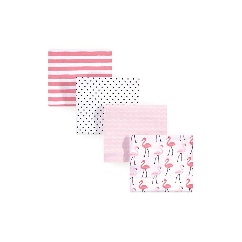 Hudson Baby Unisex Baby Cotton Flannel Receiving Blankets Bundle Set,