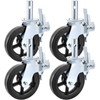 VEVOR 4 Pack Scaffolding Wheels, 8 x 2 Inch Scaffold