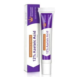 BUTBU Azelaic Acid, 12% Azelaic Acid Serum, Azelaic Acid Cream for All Skin Types, Against Pimples, Brightens Pimples, Rosacea Face Care 20 g (1 Piece)