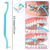6 Pcs Soft Interdental Brushes Small-Head Orthodontic Toothbrush Teeth Detail