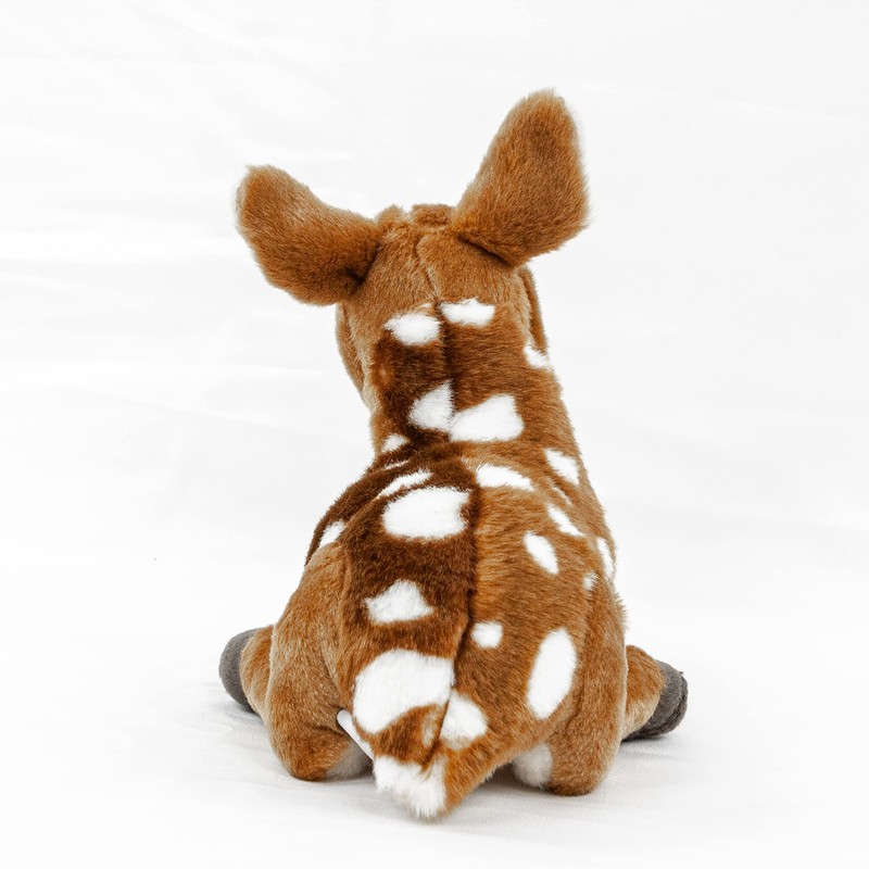 Teddys Rothenburg Fawn Brown with Spots, Lying Down 22 cm