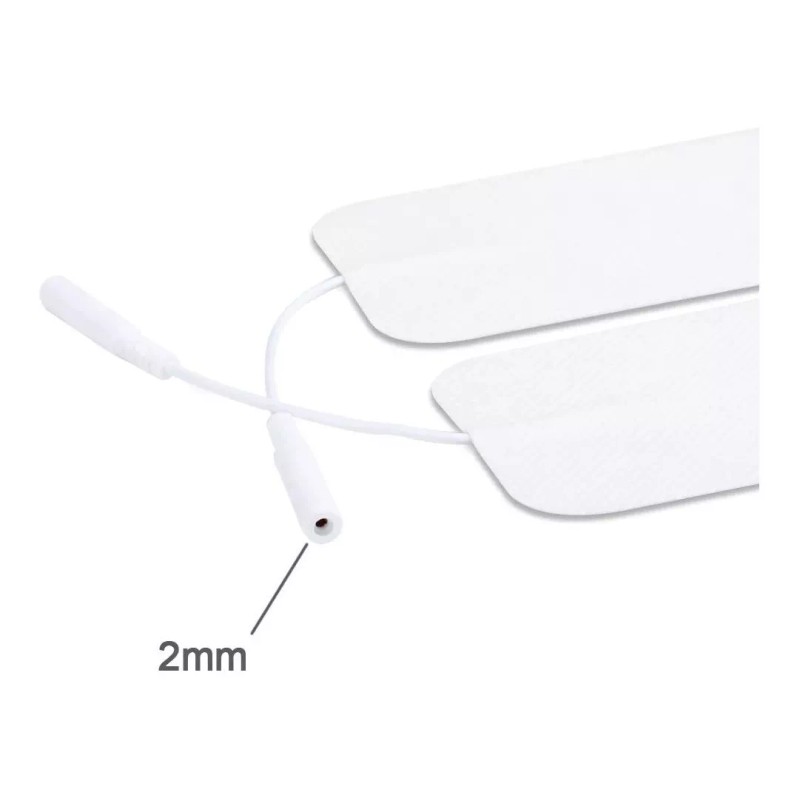 Electrodos 10pz 5x10cm Tens/ems Caretec Tens 3000