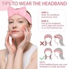 Face Wash Headband & Wrist Bands 3 Pack - Soft