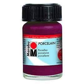Marabu Porcelain Paints - Blackberry 15ml