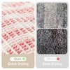 TYUU Waffle Bath Mat, Boho Bathroom Rugs Non Slip Washable