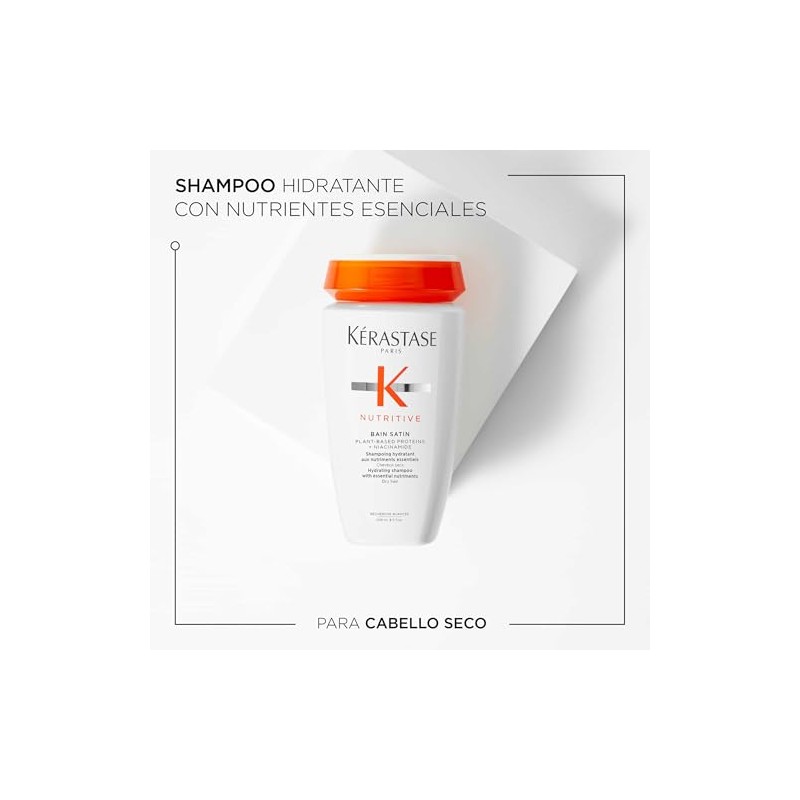 Kérastase Set Shampoo Bain Satin Riche 250ml + 8H Magic