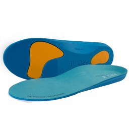 PRO 11 WELLBEING Dual Shock Orthotic Sports Insole Balance Correction and Rigid Support Base for Over Pronation and Plantar Fasciitis (5/6.5 UK S)