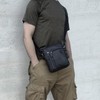 ekavale Men's Leather Shoulder Bag - Shoulder Bag for Men,