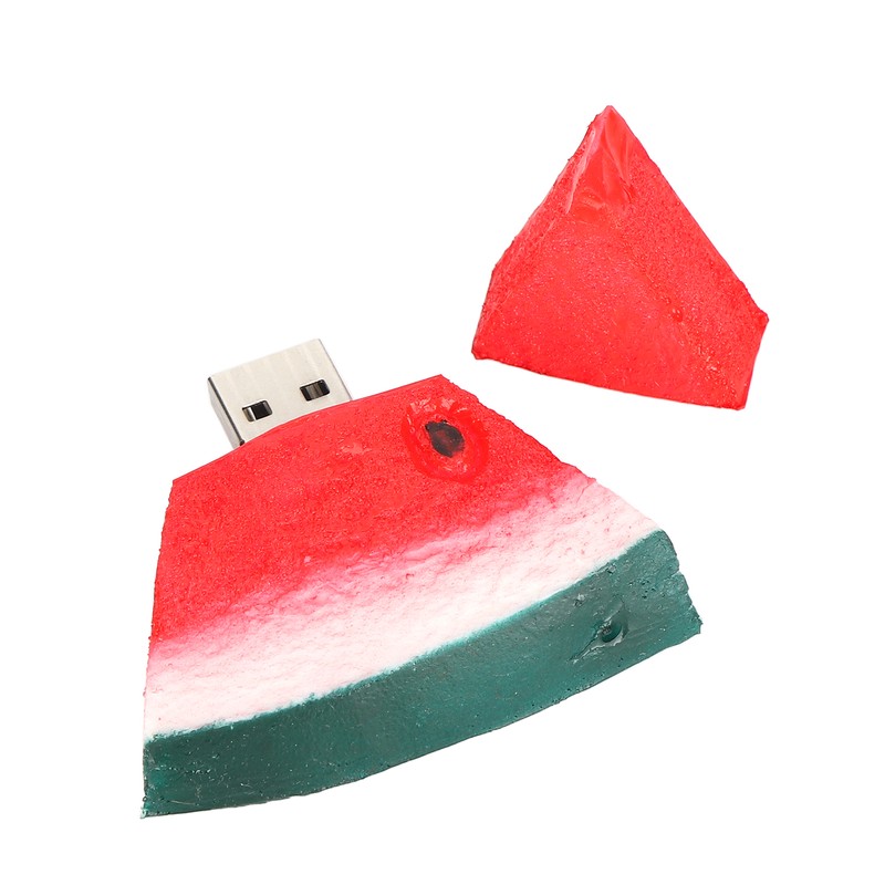 USB Flash Drive Cute Cartoon Watermelon Shape Memory Stick Gift