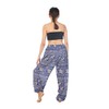 LOFBAZ Pantalones Harem para Mujer S-4XL Plus Elefante Yoga Boho