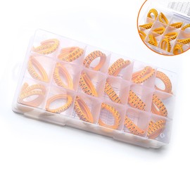 Box of Number Tube Cable Wire Marker Label 0 to 9 Number Yellow Colored Flexible Marking Tool