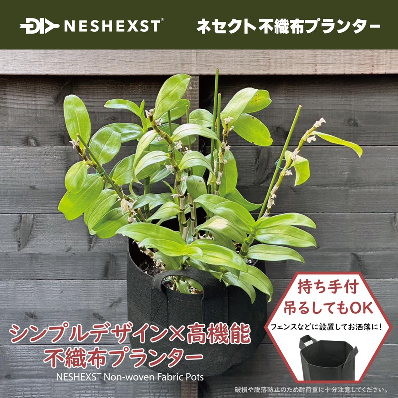 Nesekt Nonwoven Planter Cloth Pot, Home Garden, Vegetable Growing, 6