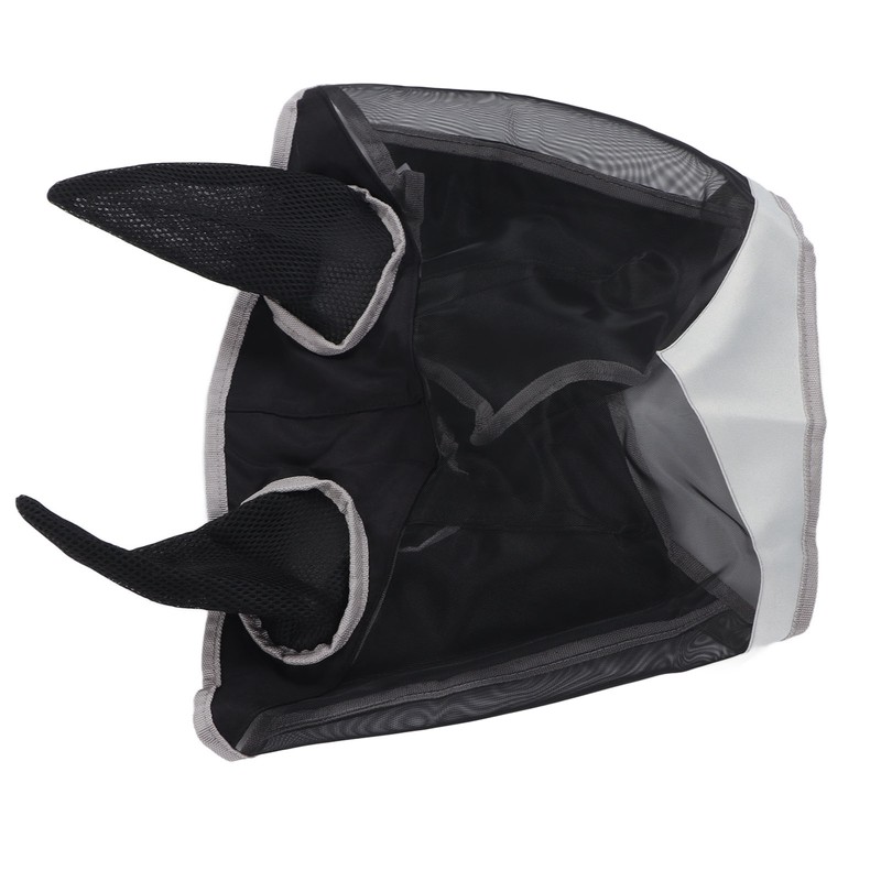 Horse Fly Face Cover Breathable Elastic Polyester Mesh Horse Fly