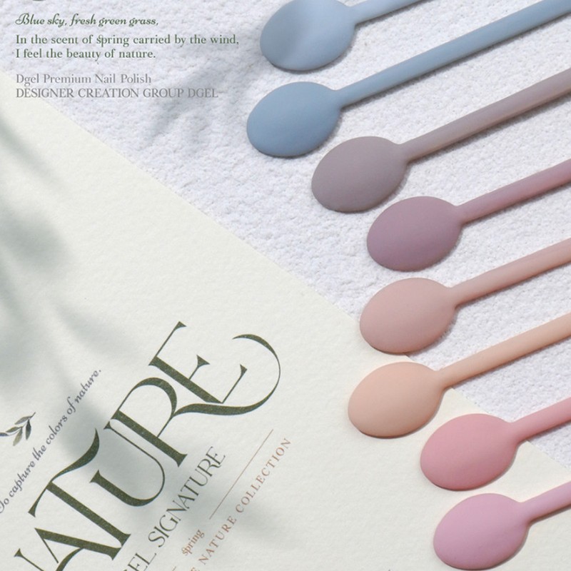 Diesel Signature Nature 8-piece set Pastel semi-syrup gel / 디젤
