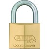 ABUS 真鍮南京錠 EC75/40 KD ディンプルシリンダー バラ番