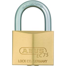 ABUS 真鍮南京錠 EC75/40 KD ディンプルシリンダー バラ番