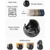 Zoeeker Kitchen Sponge Holder, Ceramic Dish Sponge Holder Sponge Organizer