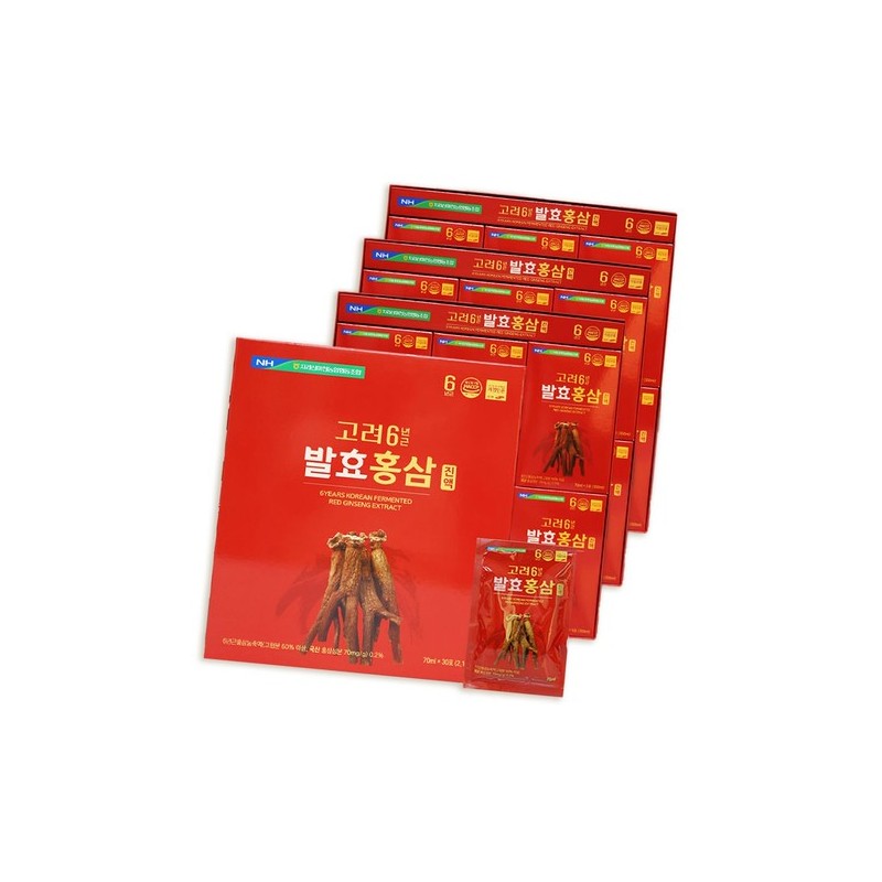 6-Year-Old Fermented Red Ginseng Extract, Mulberry Branch, Artemisia annua, Angelica