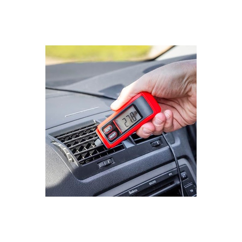 Sealey Digital Thermometer, Temperature Probe, Auto-Power-Off, LCD Screen- VS1000