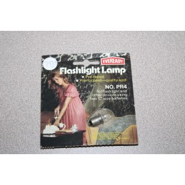 EVEREADY 3 Vintage Eveready PR4 Made In USA Pre-Tested Penlight Lamp Flashlight Bulbs NOS