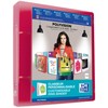 Elba Polyvision Ring Binder 17 x 22 cm Blue/Pink