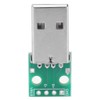 USB Breakout Board, Akozon 10Pcs USB to DIP Adapter Board