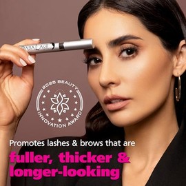 Dabalash Waterproof Combo – Professional Eyelash & Brow Strengthener & Mascara – Give Your Own Lashes a Longer, Fuller, & Thicker Look – 0.18 Oz & 0.4
