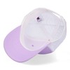 Champion Kid's Twill Mesh Cap with Logo, purple