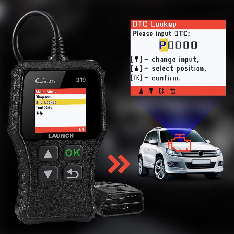 LAUNCH CR319 OBD2 Scanner