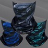 G-Star Printed Functional Mesh Fleece-Lined Cycling Mask Autumn Winter Neck Gaiter Neck Warmer Neck Warmer - Gray 5ea