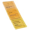 18Pcs Oil Pastels Yellow Series Bright Colour Safe Easy Blending