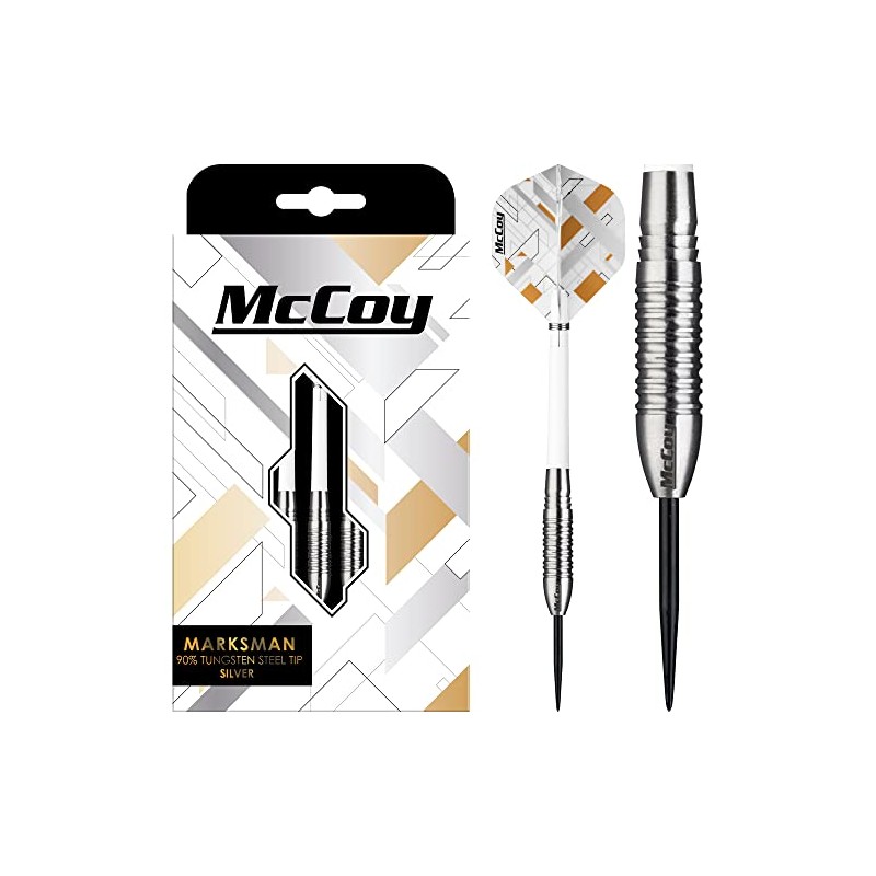 McCoy Darts D6019 Marksman | Premium 90% Tungsten Steel Tip