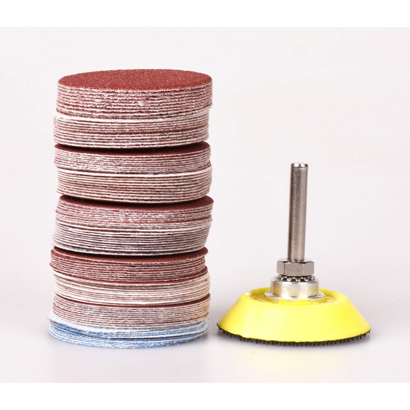 400 Pieces 2 Inch Sanding Discs, 80-3000 Grit Sandpaper with