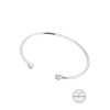 Elli Geo Minimal Women's Bracelet with Crystals in 925 Sterling