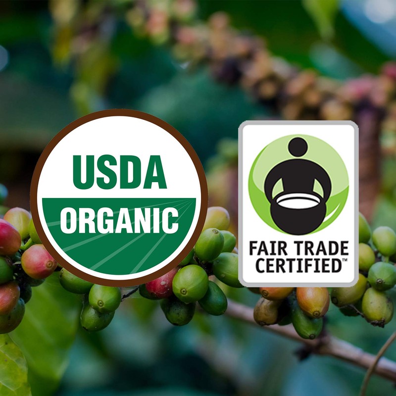 Java Planet, Organic Coffee Beans, Decaf Peru Single Origin, Gourmet