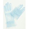 QRBTSCL - Guantes de malla de tul con volantes para