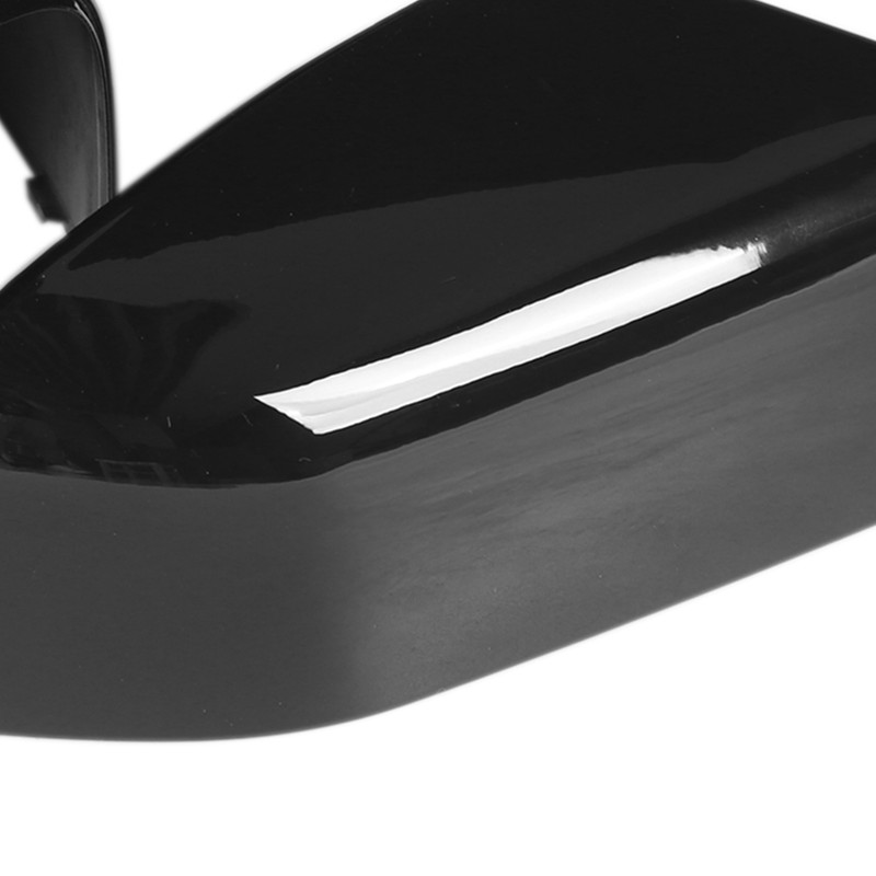 2PCS Door Mirror Cover LR019962 Glossy Black Replacement for LAND